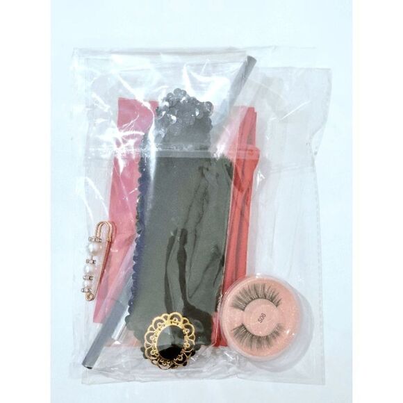 ❤️✨ 5PCS 1920s Red Accessories Flapper Great Gatsby Retro Costume Set NEW - Picture 11 of 16